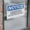 Signmission Fire Sprinkler Control Valve Do Not Block Door OSHA Notice Sign, Vinyl Decal, 10in W x 7in L, 2PK OS-2PACK-NS-D-710-L-12661 - alternate 3